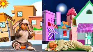 Día y Noche - Canciones Infantiles - Videos Educativos para Niños #