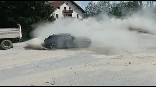 Audi RS6, Burnout, Drift