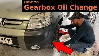 HOW TO: Change Oil on Stick Shift Transmission (Peugeot Partner / Citreon Berlingo)