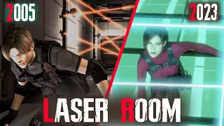 LASER ROOM ORIGINAL VS. REMAKE REACTION COMPARISON  - Resident Evil 4 & Separate Ways