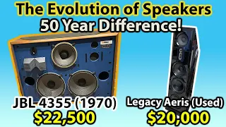 Past vs Present: JBL 4355 and Legacy Aeris, The holy grails of speakers.