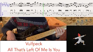 Vulfpeck - All That's Left Of Me Is You // bass playalong w/tabs (2022)