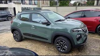 Livraison et premier roulage de la Dacia Spring V2 modèle 2023