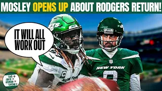 Reacting to New York Jets LB CJ Mosley's REVEALING comments about return of Aaron Rodgers!