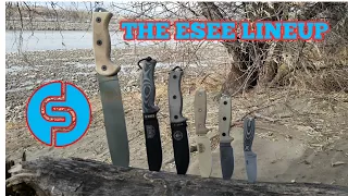 THE ESEE-NTIAL LINEUP Which Esee is right for you? Esee 3 vs 4, Esee 5 ,Esee 6, Esee Izula, Junglas.