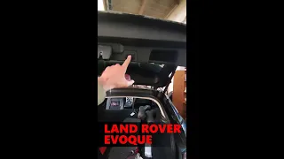Установка электропривода багажника Range Rover Evoque