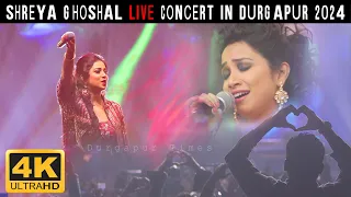 Shreya Ghoshal Live Concert in Durgapur || sanaka medical college || 2024 || @ShreyaGhoshalOfficial