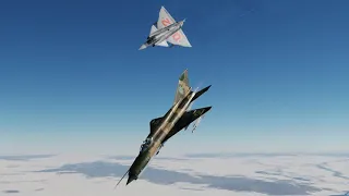 Dogfighting Technique and Tips for AJS-37 Viggen (with MiG-21) : DCS