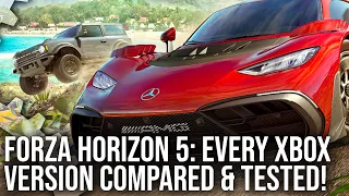 Forza Horizon 5: Every Xbox Version Tested - Xbox Series S/X vs Xbox One S/X!