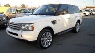 2008 Range Rover Sport Supercharged Start Up, Engine, In Depth Tour, and Short Drive