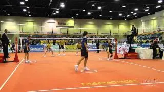 Kings Cup 2014 Sepak Takraw Japan vs. Korea - WOMENS 3rd regu Team event