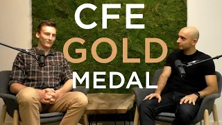 CFE 2023 Gold Medalist Shares His Study Tips | Gevorg, CPA x Justin Pouliot