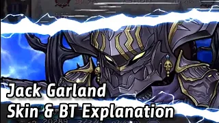 【DFFOO】Jack Garland Skin & BT Explanation