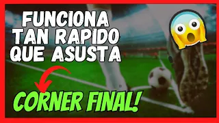 ✅Ganar apuestas en MENOS DE 5 MINUTOS 😱I ESTRATEGIA CORNEFINAL ULTRA 🤑 🚩