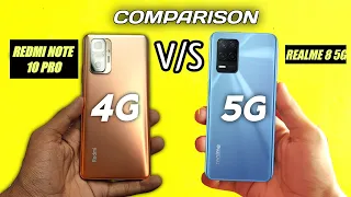 Realme 8 5g vs Redmi Note 10 pro Full Comparison | Redmi Note 10 Pro vs Realme 8 5g