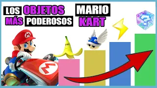 Escala de Poder de TODOS los OBJETOS (Items) de MARIO KART (SNES hasta Nintendo Switch ) | N Deluxe