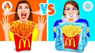 Heiß vs Kalt Food-Challenge von Fun Challenge