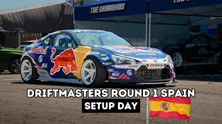 SETUP DAY AT DRIFMASTERS ROUND 1 2024