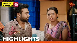 Singappenne - Highlights | 22 April 2024 | Tamil Serial | Sun TV