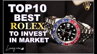 TOP 10 Best ROLEX watches to invest in the MARKET 2023