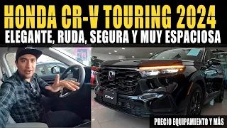 HONDA CR-V TOURING 2024 🔴 LA MÁS EQUIPADA 🔥 COMPETENCIA DE MAZDA CX-50