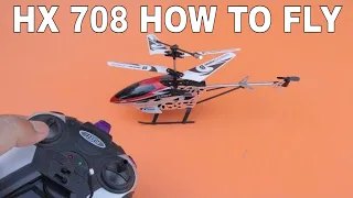 REMOTE CONTROL HELICOPTER UNBOXING AND TESTING  | HX708 RC HELICOPTER