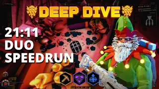 Deep Rock Galactic | DUO SPEEDRUN 21:11 | Deadly End