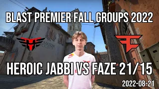 CSGO POV: Heroic jabbi vs FaZe (21/15) @ inferno (2022-08-21)