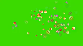 Emoji Blast Chromakey Effects