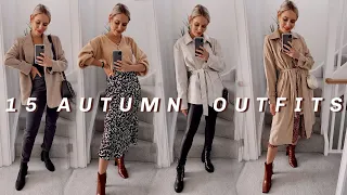 15 CASUAL FALL/AUTUMN OUTFITS! | Easy autumn looks! | Charlotte Beer