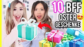 WER kauft die besseren ÜBERRASCHUNGEN von ACTION * 10 GESCHENKE an OSTERN 2021 BFF CHALLENGE*