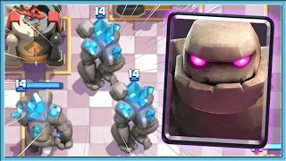 🤣 Я ПОМОЛЮСЬ ЗА ТВОЕ ОЧКО! ЛУЧШАЯ КОЛОДА С ГОЛЕМОМ 2023 / Clash Royale