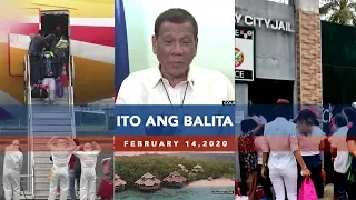 UNTV: Ito Ang Balita | February 14, 2020