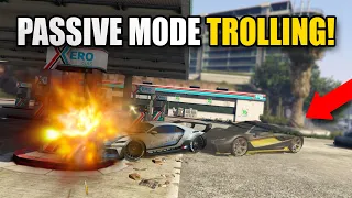 PASSIVE MODE TROLLING! | GTA 5 THUG LIFE #402