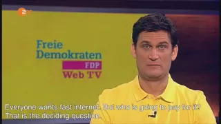 [English subtitles] Heute Show: FDP says it's 2016, Christian Ehring. 4/29/2016