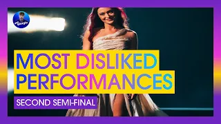 Eurovision 2024: Semi-final 2: Most Disliked Performances