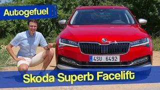 Skoda Superb Combi Scout REVIEW 2020 Facelift update - Autogefuel