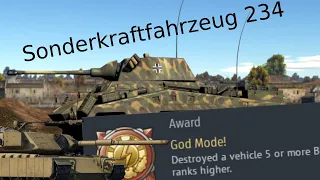 Puma (Sd.Kfz. 234) at Top Tier / Ft. how to get 100k sl in 5 match