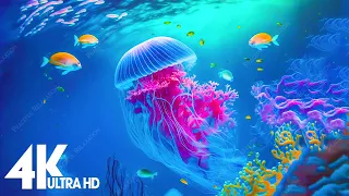 [NEW] Stunning 4K Underwater footage - Rare & Colorful Sea Life Video - Ocean Sounds to Sleep, Relax