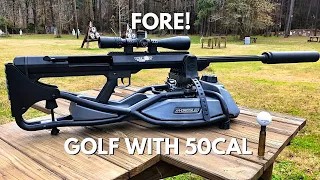 Golf with a Silenced 50 Cal - FORE!!!