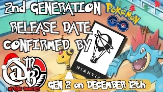 Pokemon GO GENERATION 2 - RELEASE DATE CONFIRMED! PLUS (BREEDING, LEGENDARIES & SHINY POKEMON)