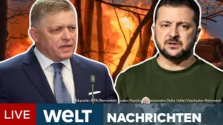 UKRAINE-KRIEG: Nato-Beitritt sei Grundlage für "Dritten Weltkrieg"– Slowakei droht mit Veto | Stream