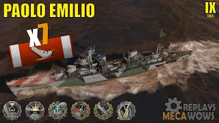 Paolo Emilio 7 Kills & 162k Damage | World of Warships Gameplay