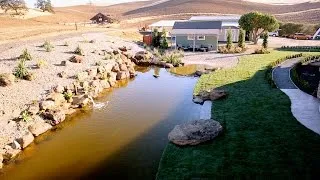 Where Once Was Dirt, Now is a Beautiful Natural-Looking Pool