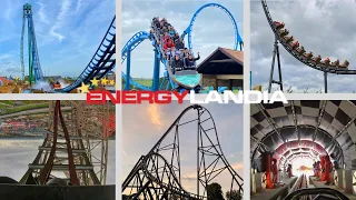 Energylandia - Poland / All Rollercoasters 2022 Onride