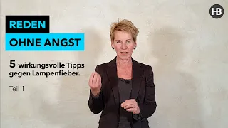 Reden ohne Angst - 5 wirkungsvolle Tipps gegen Lampenfieber