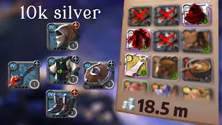 This build cost only 10K SILVER - cursed staff albion online