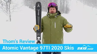 Thom's Review- Atomic Vantage 97 TI Skis 2020- Skis.com