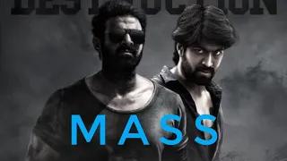 Prabhas & Yash Rocky mass status 🔥 #prabhas #yash #salaar #kgf