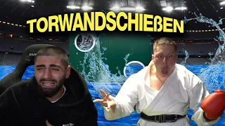 TORWANDSCHIEßEN AUF SLIP N SLIDE ENDET AGGRESSIV | Jordan & Semih